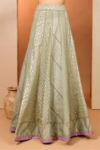 Load image into Gallery viewer, Green lehenga set