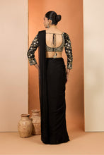 Load image into Gallery viewer, Viscose chiffon pre draped saree