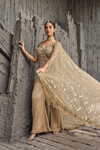 Load image into Gallery viewer, Golden spakle sharara set