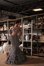 Load image into Gallery viewer, Twilight mermaid lehenga