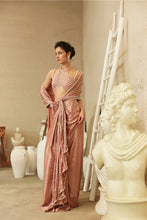 Load image into Gallery viewer, Pearl Rose saree