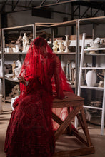 Load image into Gallery viewer, Regal red lehenga