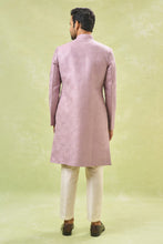 Load image into Gallery viewer, Purple Embroidered Achkan Set