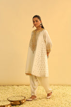 Load image into Gallery viewer, Arisana - Daisy Ivory Short Kalidaar Chauga with Salwar