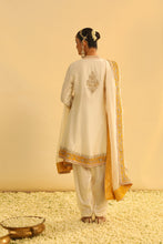Load image into Gallery viewer, Amani - Daisy Ivory A-line Kurta with Salwar & Dupatta
