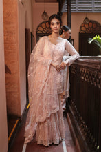 Load image into Gallery viewer, GREY EMBROIDERD JACKET SHARARA