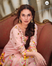 Load image into Gallery viewer, Aditi Rao Hydari In Friya Short Kurta Sharara Set