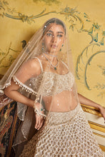 Load image into Gallery viewer, Nude Pearl Drop Lehenga Set