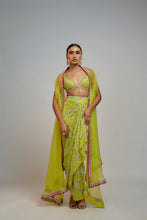 Load image into Gallery viewer, Golconda Alia Wrap skirt set