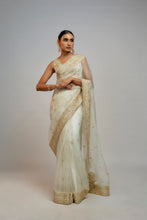 Load image into Gallery viewer, Golconda Maahi organza Saree set