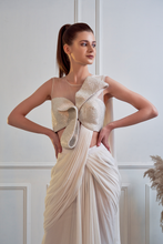 Load image into Gallery viewer, BOW BLOUSE SAREE BLOUSE