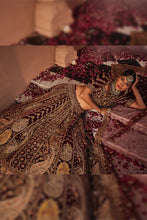 Load image into Gallery viewer, Red heavily embroidered lehenga
