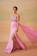 Load image into Gallery viewer, Pink embroidered gown