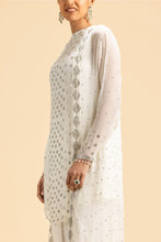 Load image into Gallery viewer, OFF WHITE JACLET AND DHOTI SET