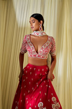 Load image into Gallery viewer, HOT PINK LEHENGA SET