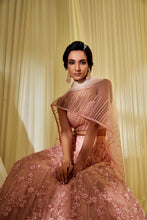 Load image into Gallery viewer, PEACH LEHENGA SET