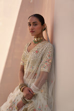 Load image into Gallery viewer, Ivory Double Dupatta Lehenga Set