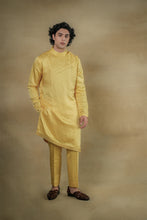 Load image into Gallery viewer, Lemon yellow kurta set