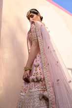 Load image into Gallery viewer, Blush Pink Double Dupatta Lehenga Set