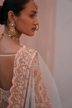 Load image into Gallery viewer, Blush Pink Double Dupatta Lehenga Set