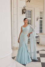 Load image into Gallery viewer, SILK BLOUSE ORGANZA SAREE