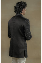 Load image into Gallery viewer, Parsian Night Long Bandhgala set