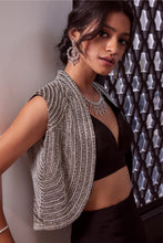 Load image into Gallery viewer, TUSSAR JACKET AND BRALETTE ORGANZA PANT