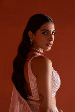 Load image into Gallery viewer, Ivory Net Saree