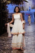 Load image into Gallery viewer, RUHI PEPLUM SHARARA SET