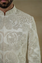 Load image into Gallery viewer, Mother of Pearl Long Bandhgala set