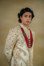 Load image into Gallery viewer, Butter Cream Sherwani