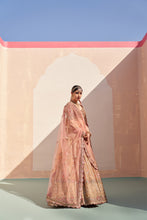 Load image into Gallery viewer, Mustard Organza Double Duppatta Lehenga Set