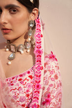 Load image into Gallery viewer, Blush Pink Double Dupatta Lehenga Set