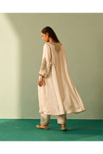 Load image into Gallery viewer, Ivory silk choga set