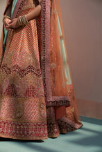 Load image into Gallery viewer, Rust Double Dupatta Lehenga Set