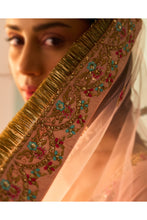 Load image into Gallery viewer, PINK RAW SILK SHARARA SET