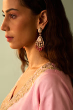 Load image into Gallery viewer, Blush Pink Silk Kurta Set