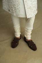 Load image into Gallery viewer, Ivory & Gold Sherwani