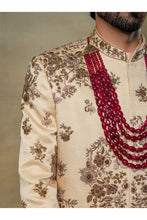 Load image into Gallery viewer, Butter Cream Sherwani