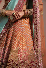 Load image into Gallery viewer, Rust Double Dupatta Lehenga Set
