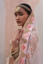 Load image into Gallery viewer, Blush Pink Double Dupatta Lehenga Set