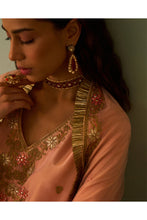 Load image into Gallery viewer, Peach Tissue Choga Set