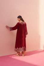 Load image into Gallery viewer, MAROON VELVET Choga SET