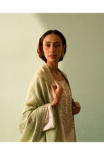 Load image into Gallery viewer, Ivory silk choga set