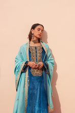 Load image into Gallery viewer, BLUE VELVET Choga Set