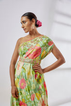 Load image into Gallery viewer, Eli one-shoulder dress with belt