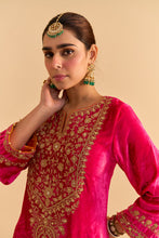 Load image into Gallery viewer, Fareeha - Hotpink Kurta with Salwar