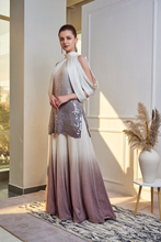 Load image into Gallery viewer, OMBRE SEQUINED SHARARA KURTA SET