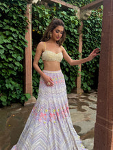 Load image into Gallery viewer, Alara mermaid lehenga set