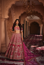 Load image into Gallery viewer, Rani heavily embroidered lehenga